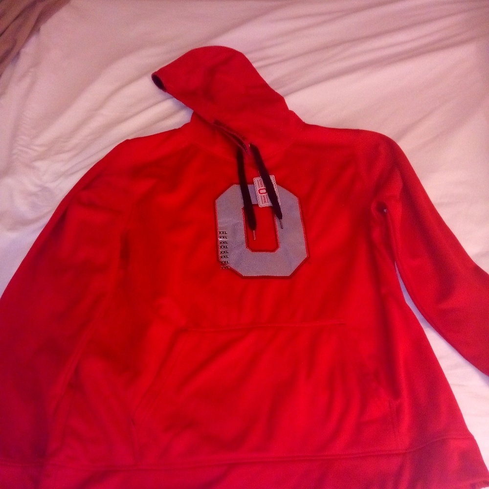 Ohio state buckeys polyester hoodie